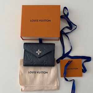 Louis Vuitton Dark Blue Women's Wallet